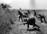 Indian Troops charge a Pakistani Post in the Khem Karan-Kasur Sector on the Lahore Front